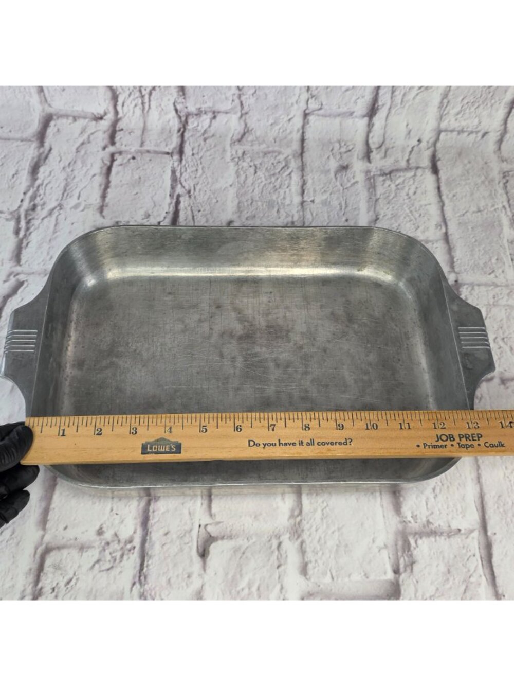 Vintage Magnalite Wagner Ware Sidney -0- 4005P Roast Pan NO LID Hard To Find - Picture 6 of 10